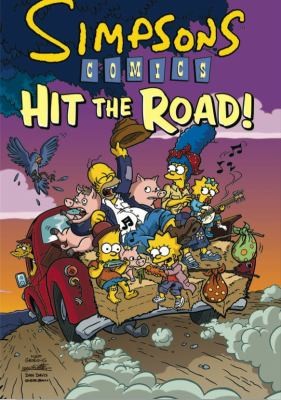 The Simpsons Comics Hit the Road! #[nn] cover