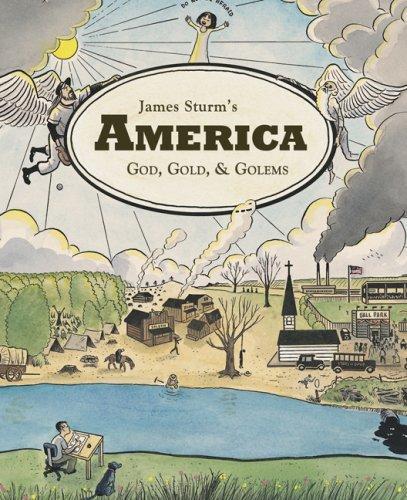 James Sturm's America: God, Gold, and Golems #[nn] cover
