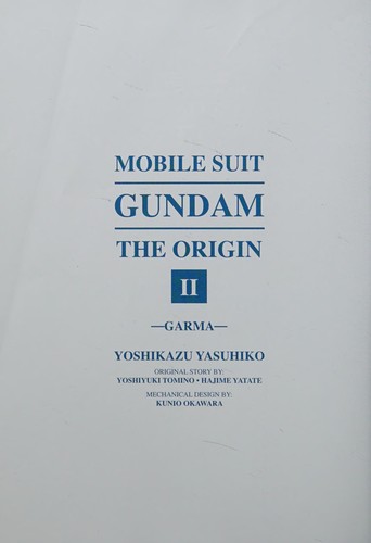 Mobile Suit Gundam: The Origin #2 cover