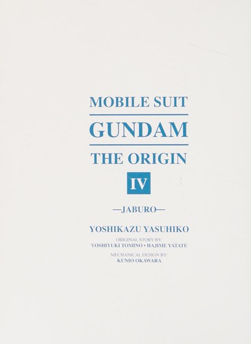 Mobile Suit Gundam: The Origin #4 cover