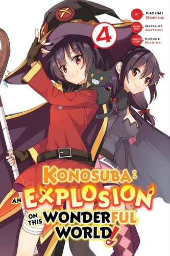 Konosuba: An Explosion on This Wonderful World! #4 cover