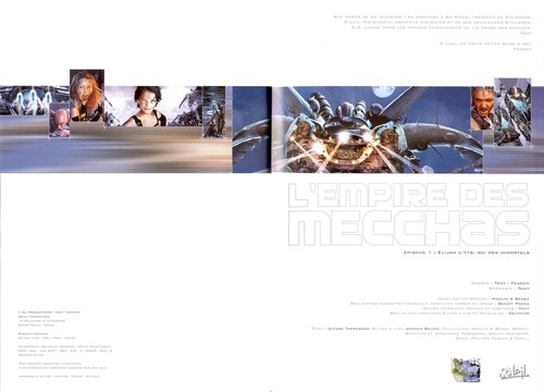 L'Empire des Mecchas #1 cover