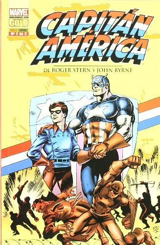 Marvel Gold: Capitán América de Roger Stern y John Byrne #2 cover