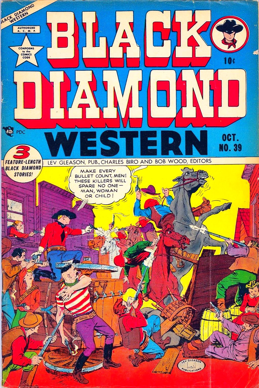 Black Diamond Western #39 cover
