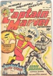 Captain Marvel Adventures #138 cover