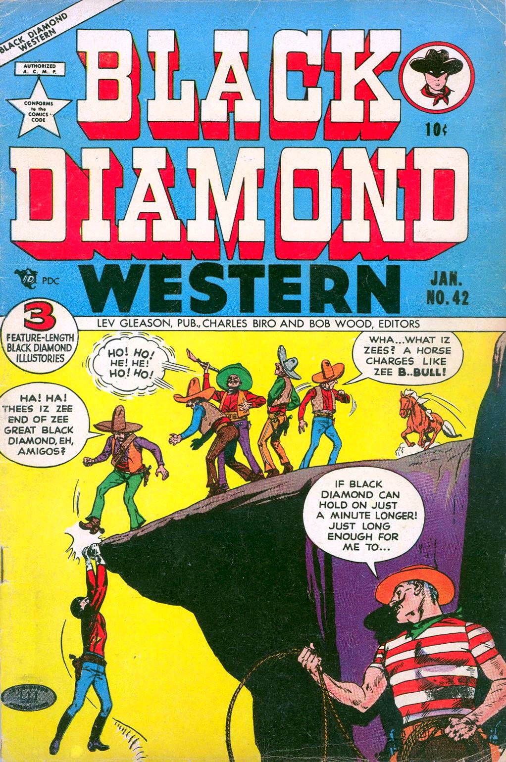 Black Diamond Western #42 cover