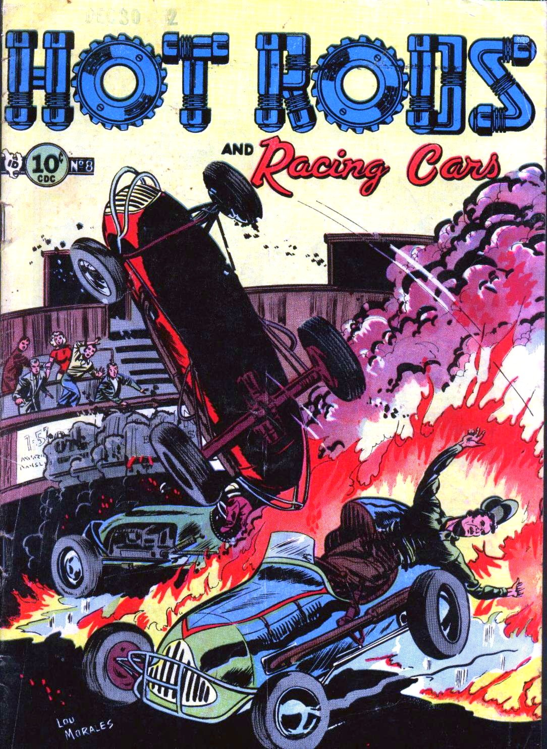 Hot Rods and Racing Cars #8 cover