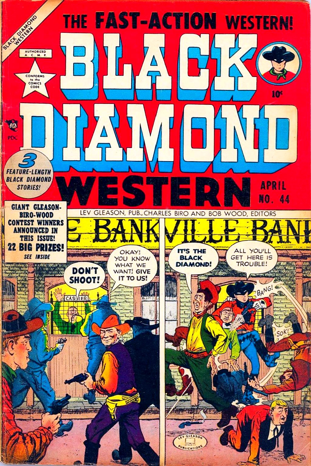 Black Diamond Western #44 cover