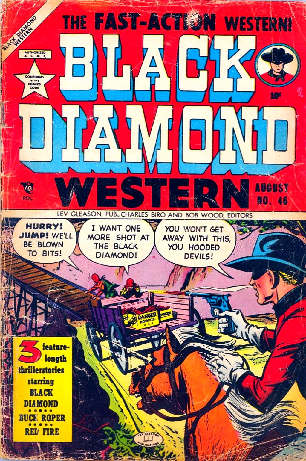 Black Diamond Western #46 cover
