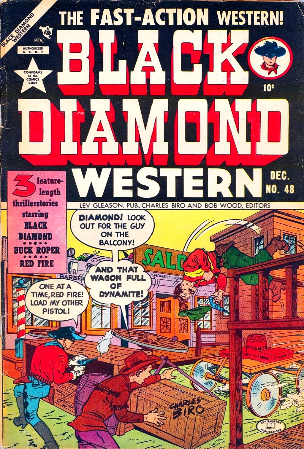 Black Diamond Western #48 cover