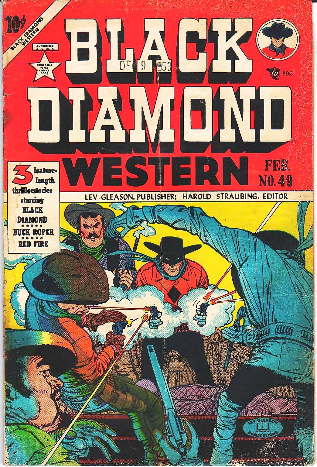 Black Diamond Western #49 cover