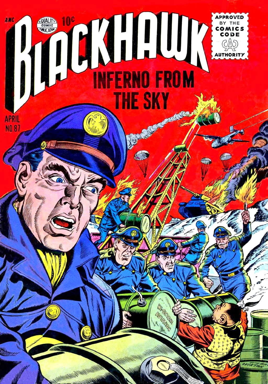 Blackhawk #87 cover