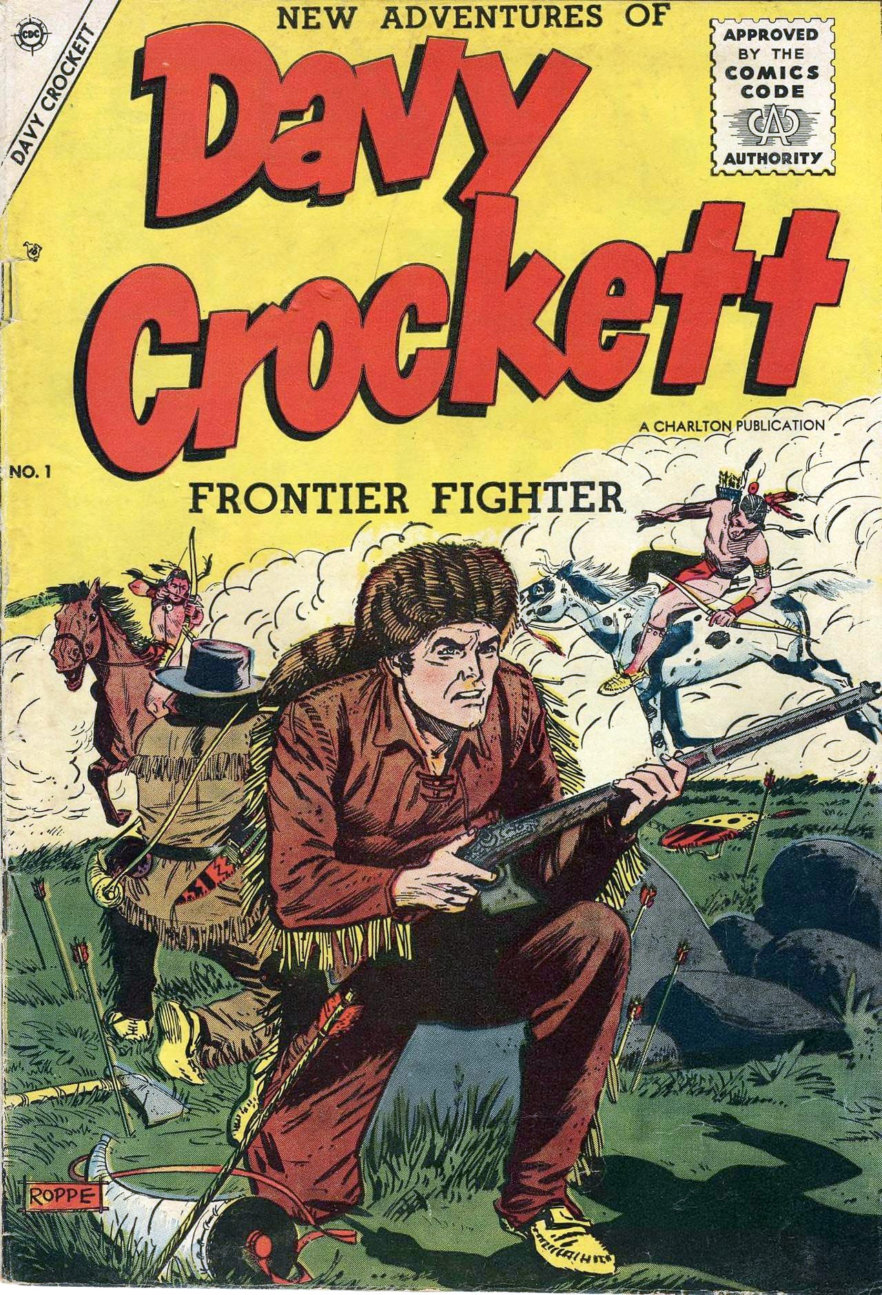 Davy Crockett #1 cover