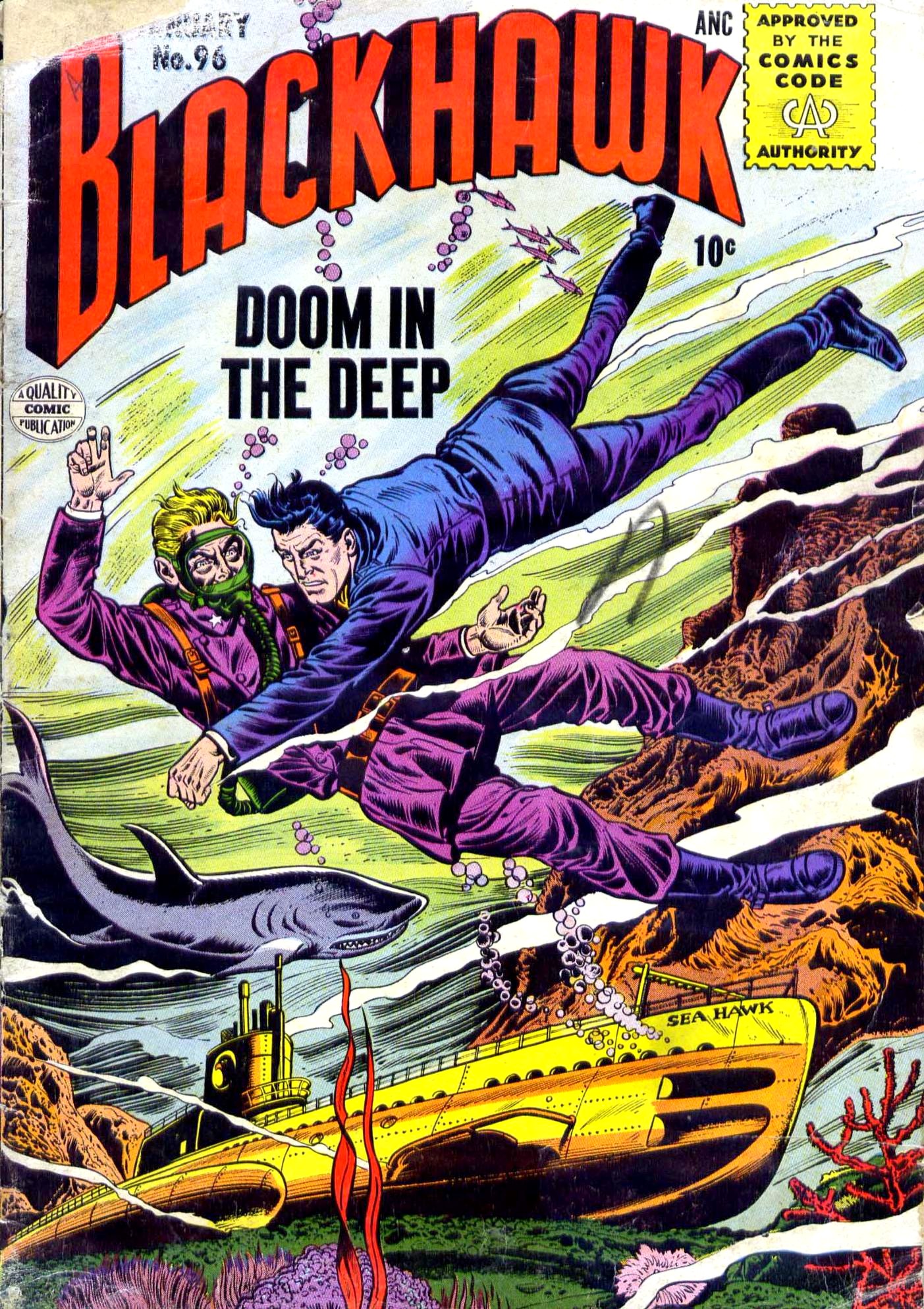 Blackhawk #96 cover