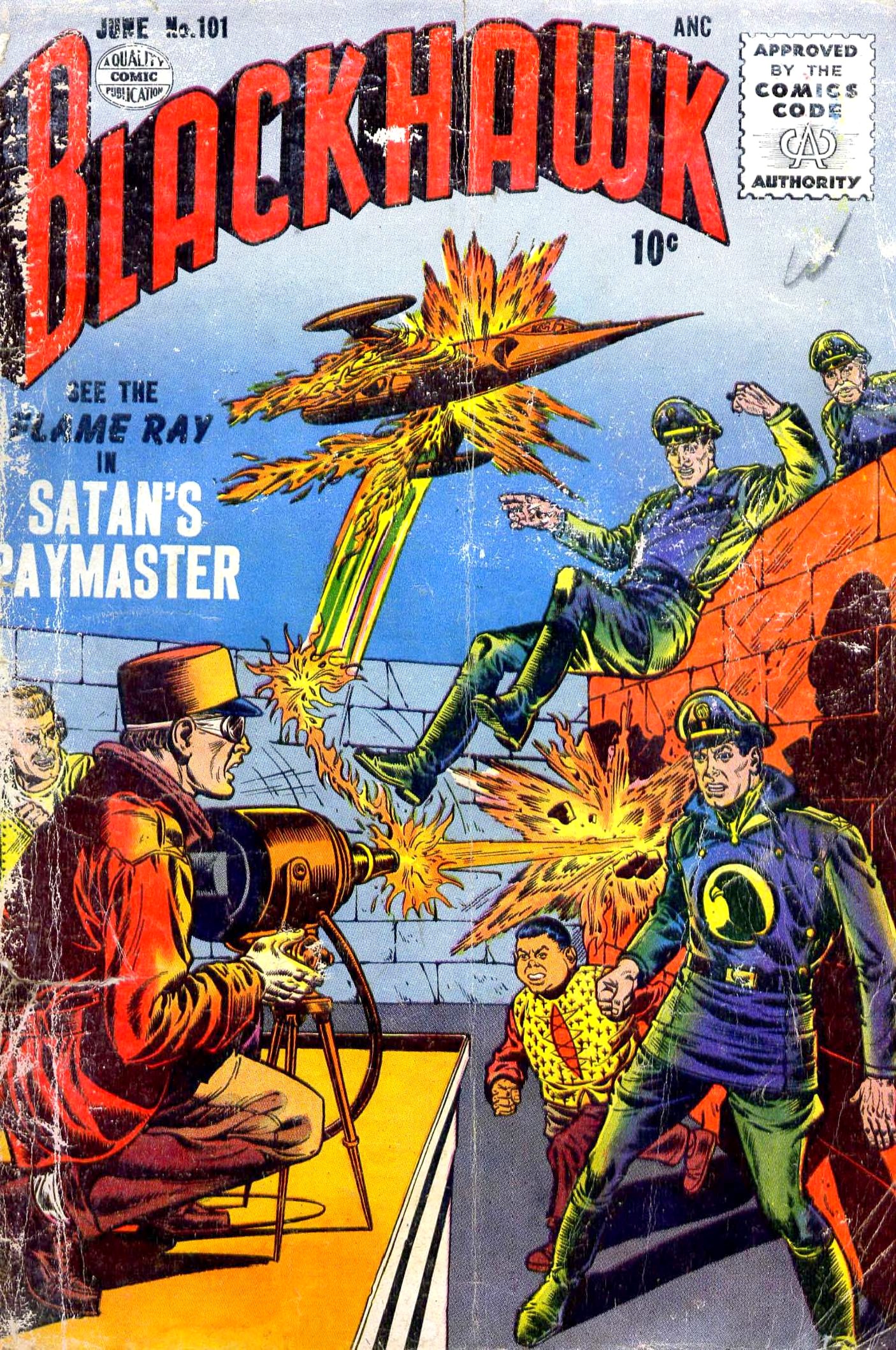 Blackhawk #101 cover