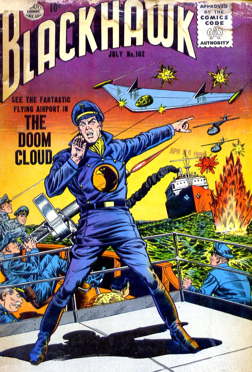 Blackhawk #102 cover