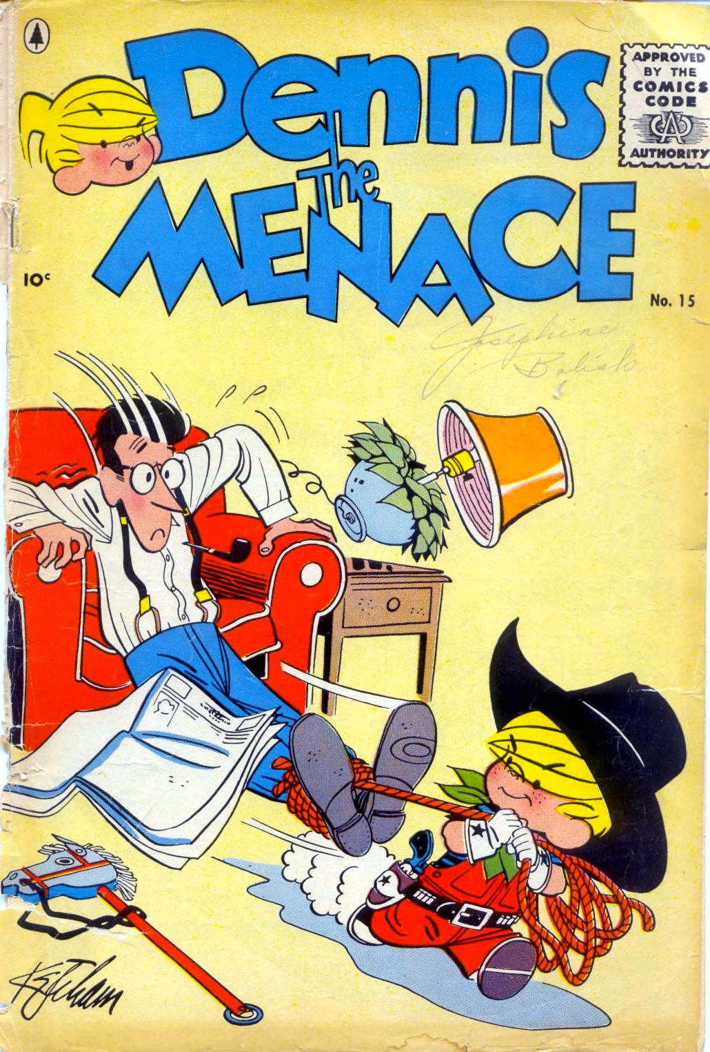 Dennis the Menace #15 cover