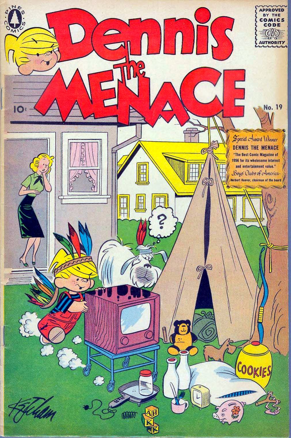 Dennis the Menace #19 cover
