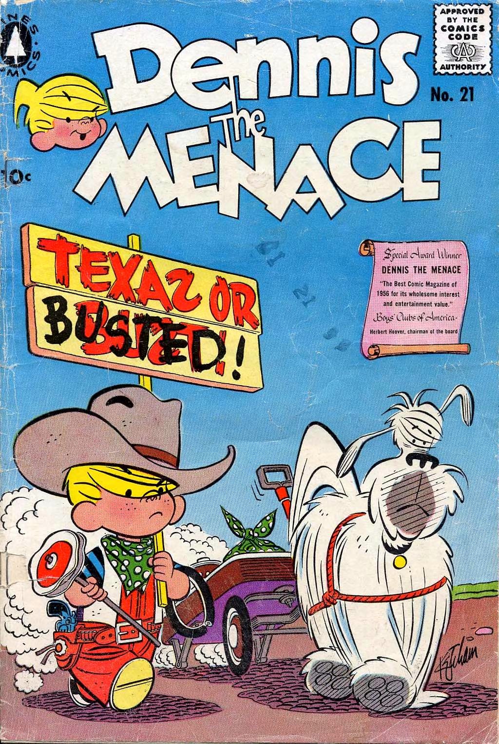 Dennis the Menace #21 cover