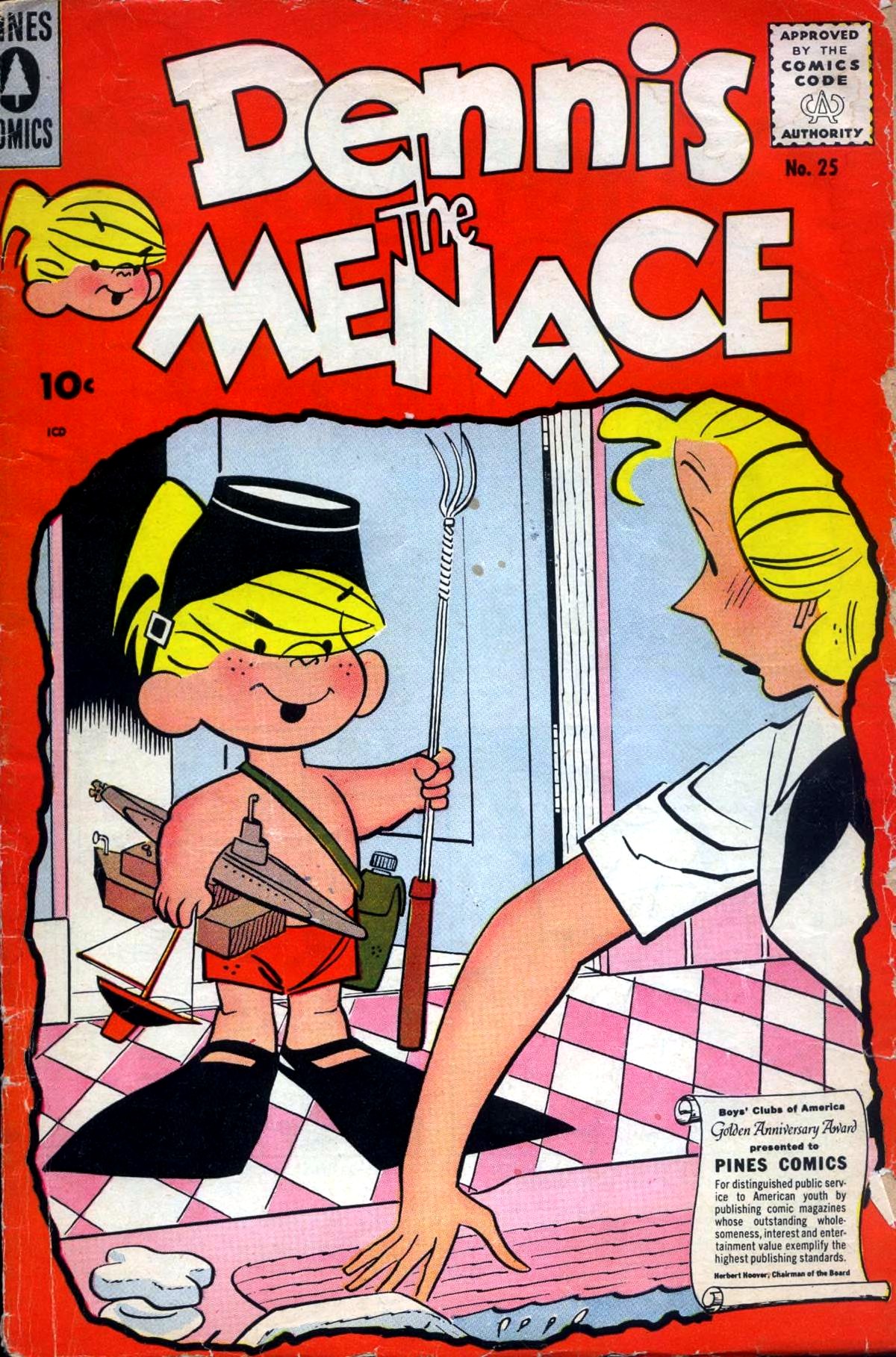 Dennis the Menace #25 cover