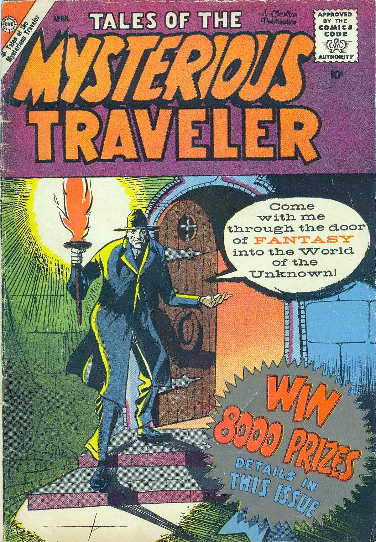 Tales of the Mysterious Traveler #12 cover