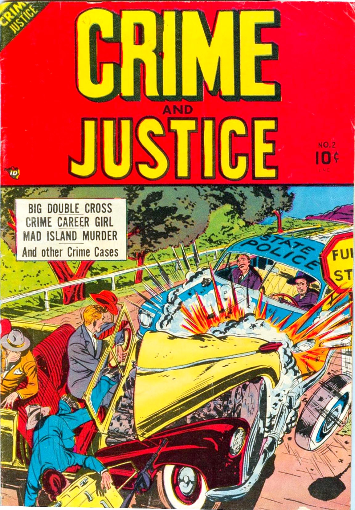 Crime and Justice #2 cover