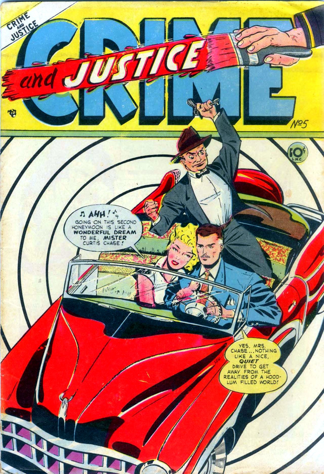 Crime and Justice #5 cover