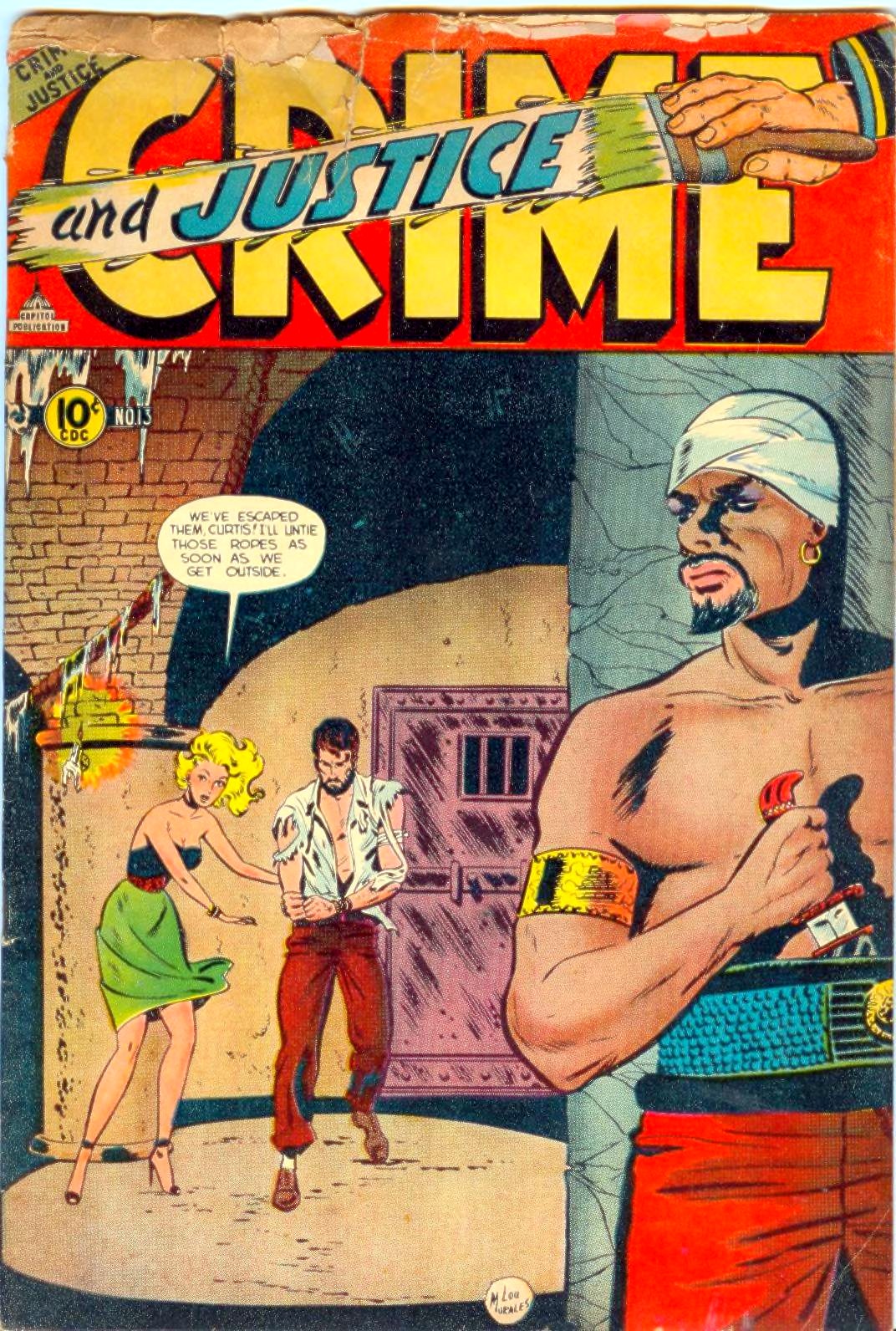 Crime and Justice #13 cover