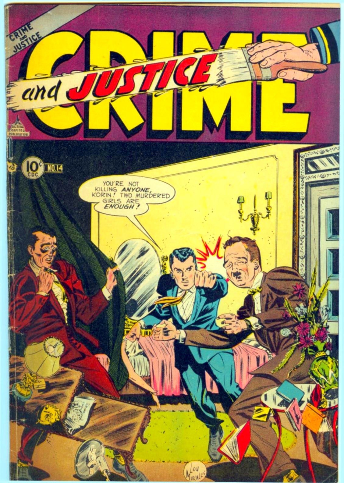 Crime and Justice #14 cover