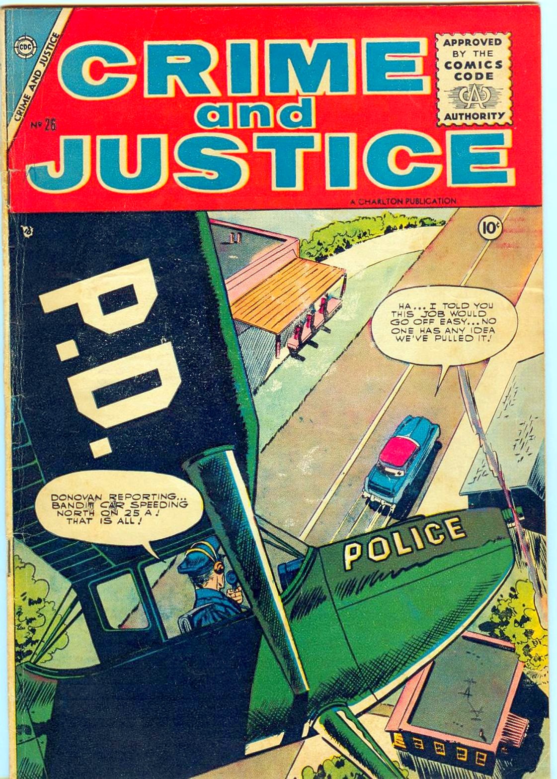 Crime and Justice #26 cover