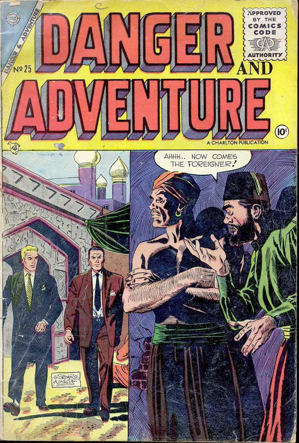 Danger and Adventure #25 cover