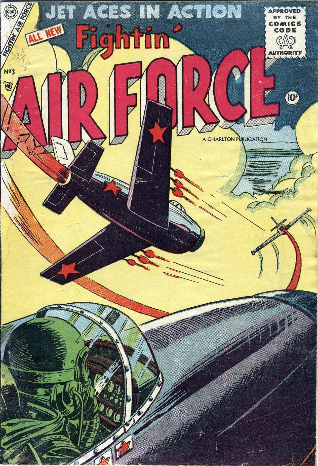 Fightin' Air Force #3 cover
