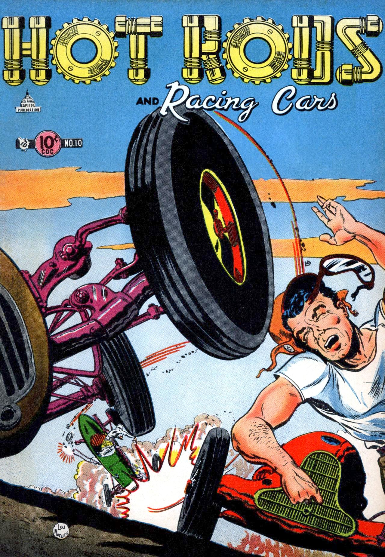 Hot Rods and Racing Cars #10 cover