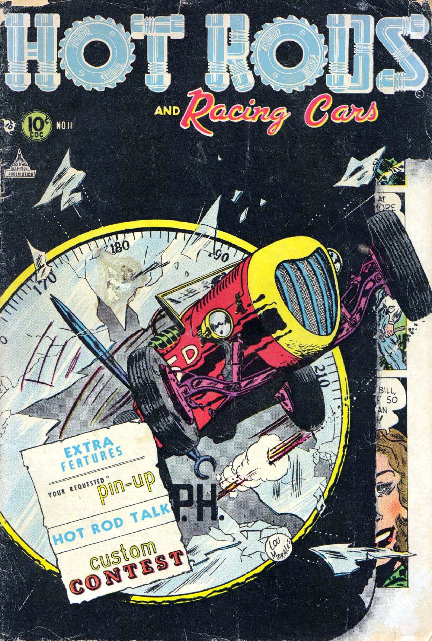 Hot Rods and Racing Cars #11 cover