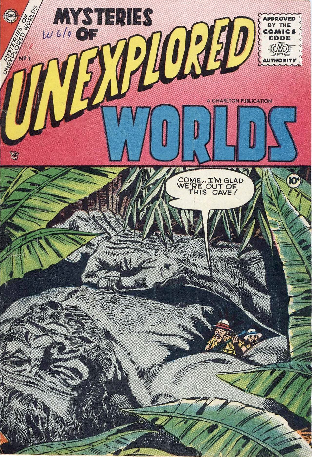 Mysteries of Unexplored Worlds #1 cover