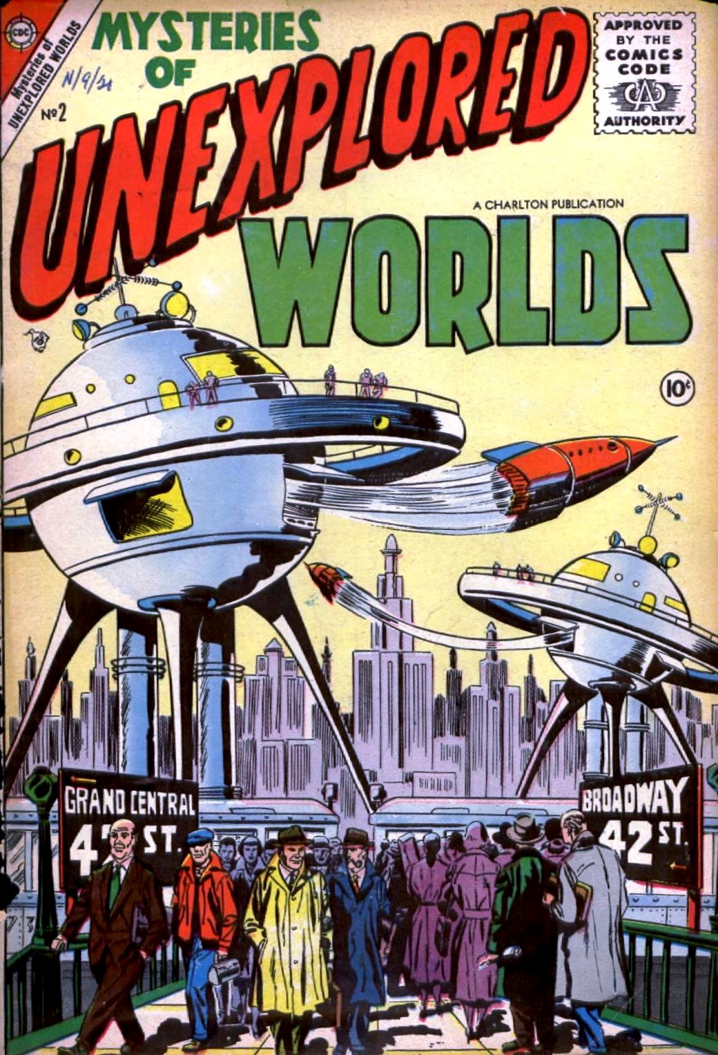 Mysteries of Unexplored Worlds #2 cover