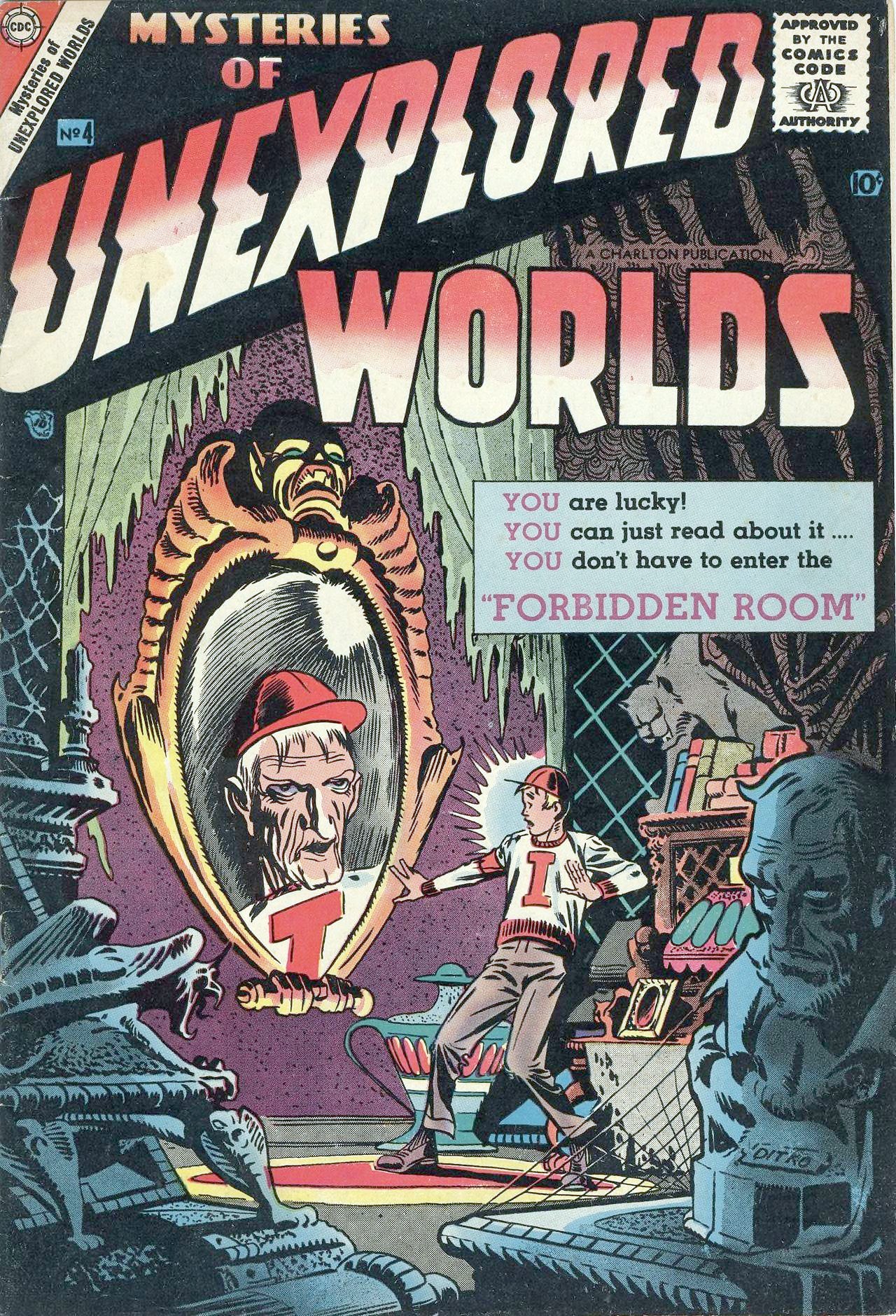 Mysteries of Unexplored Worlds #4 cover