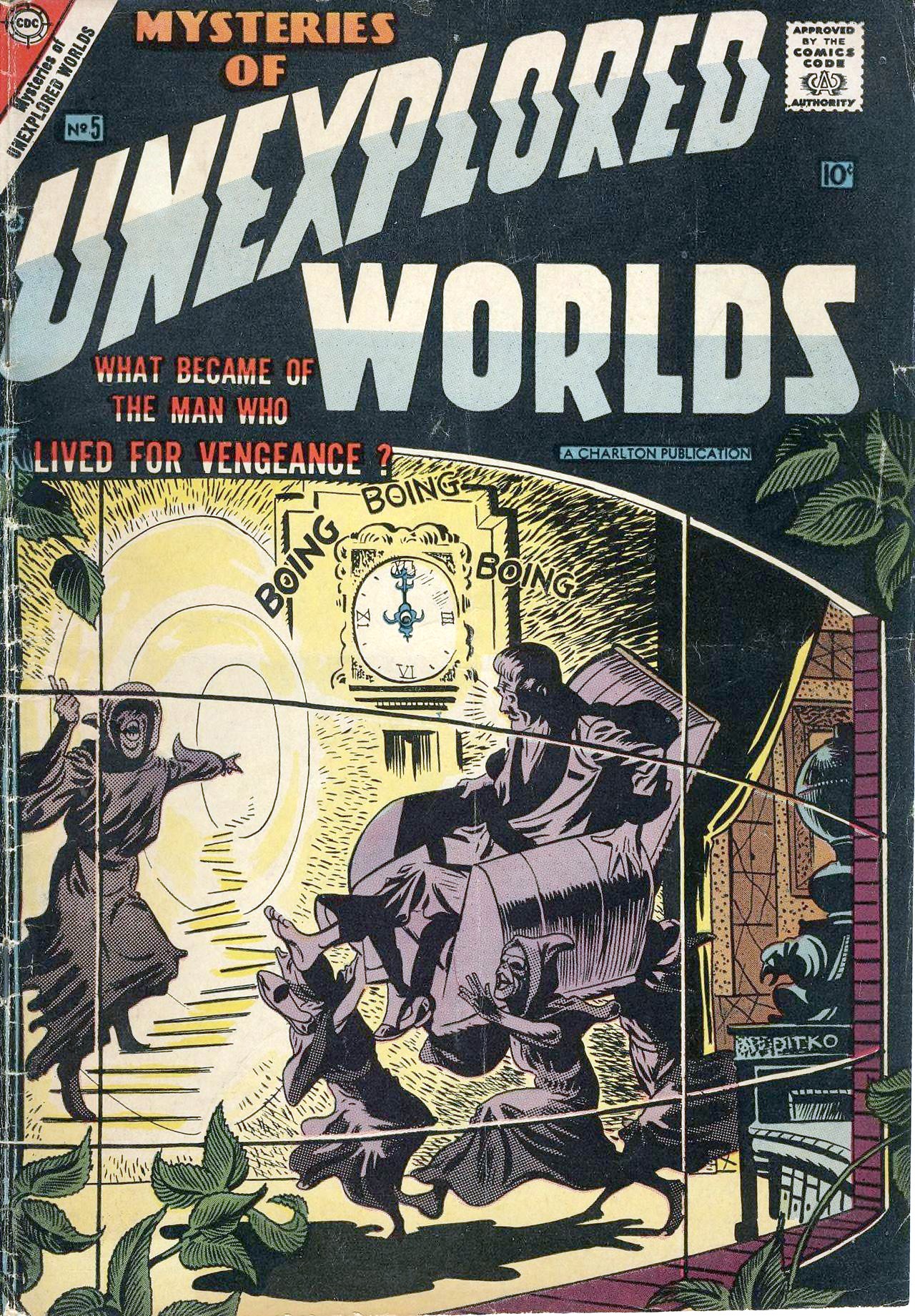 Mysteries of Unexplored Worlds #5 cover