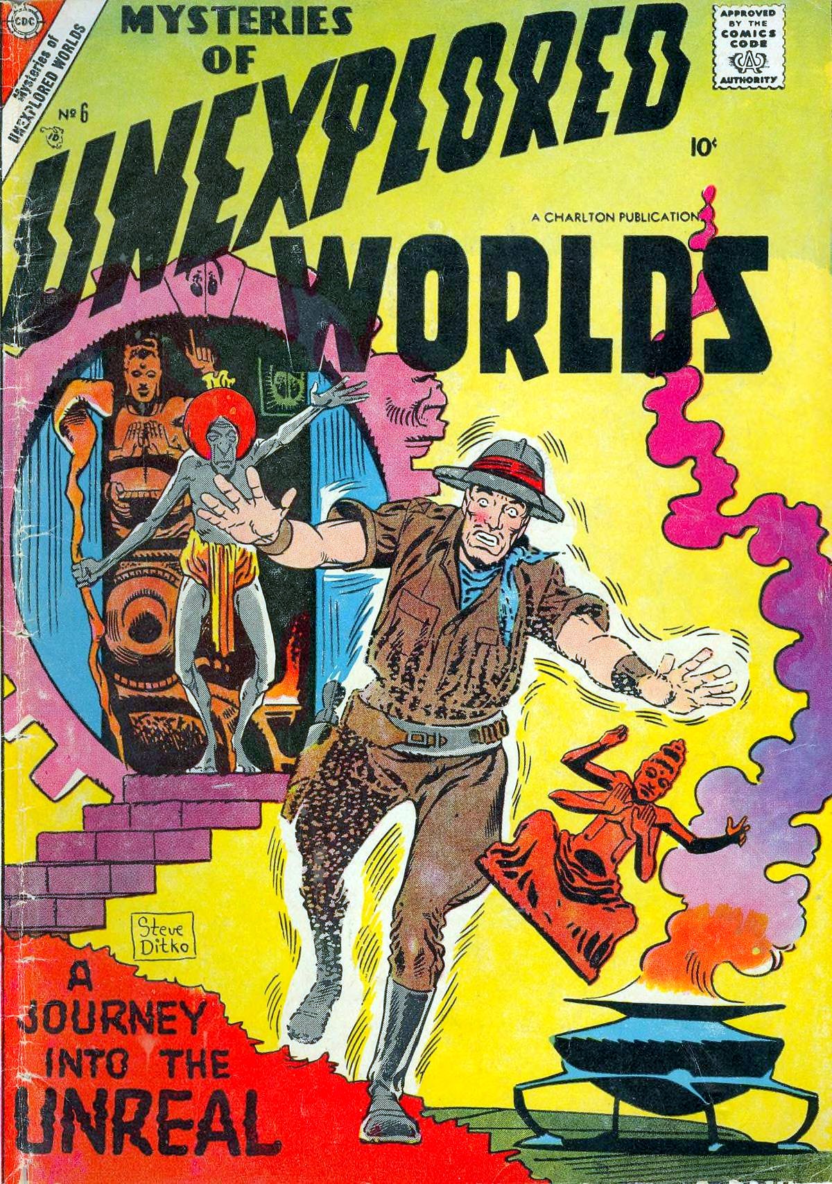 Mysteries of Unexplored Worlds #6 cover