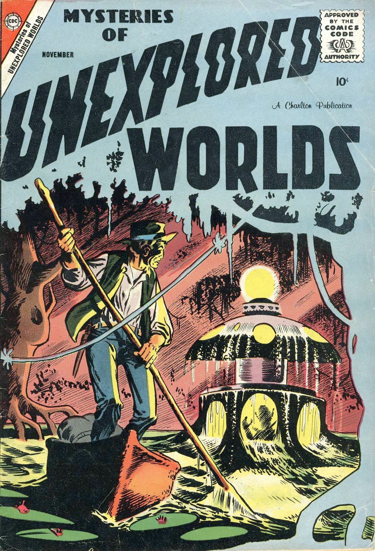 Mysteries of Unexplored Worlds #10 cover