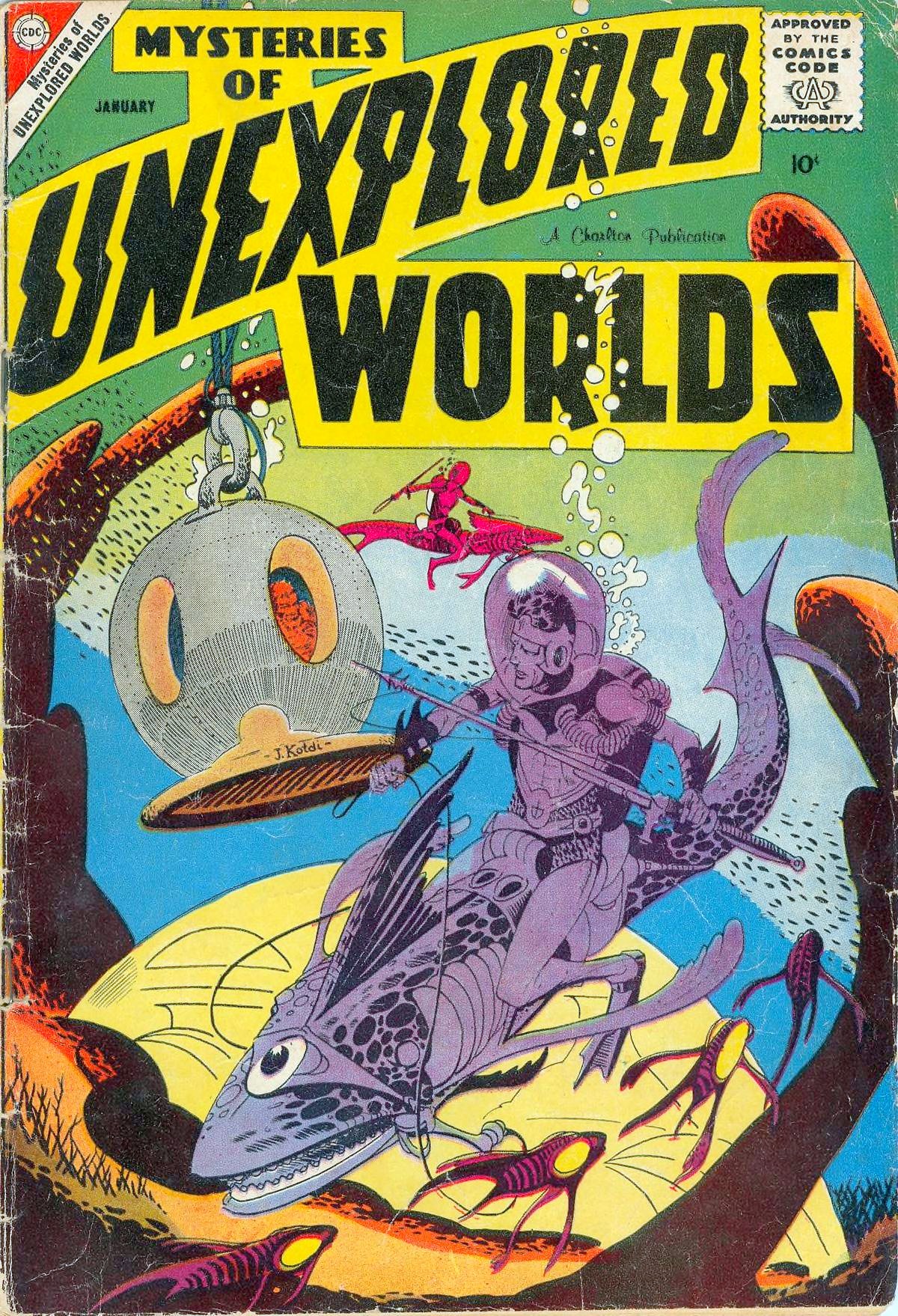 Mysteries of Unexplored Worlds #11 cover