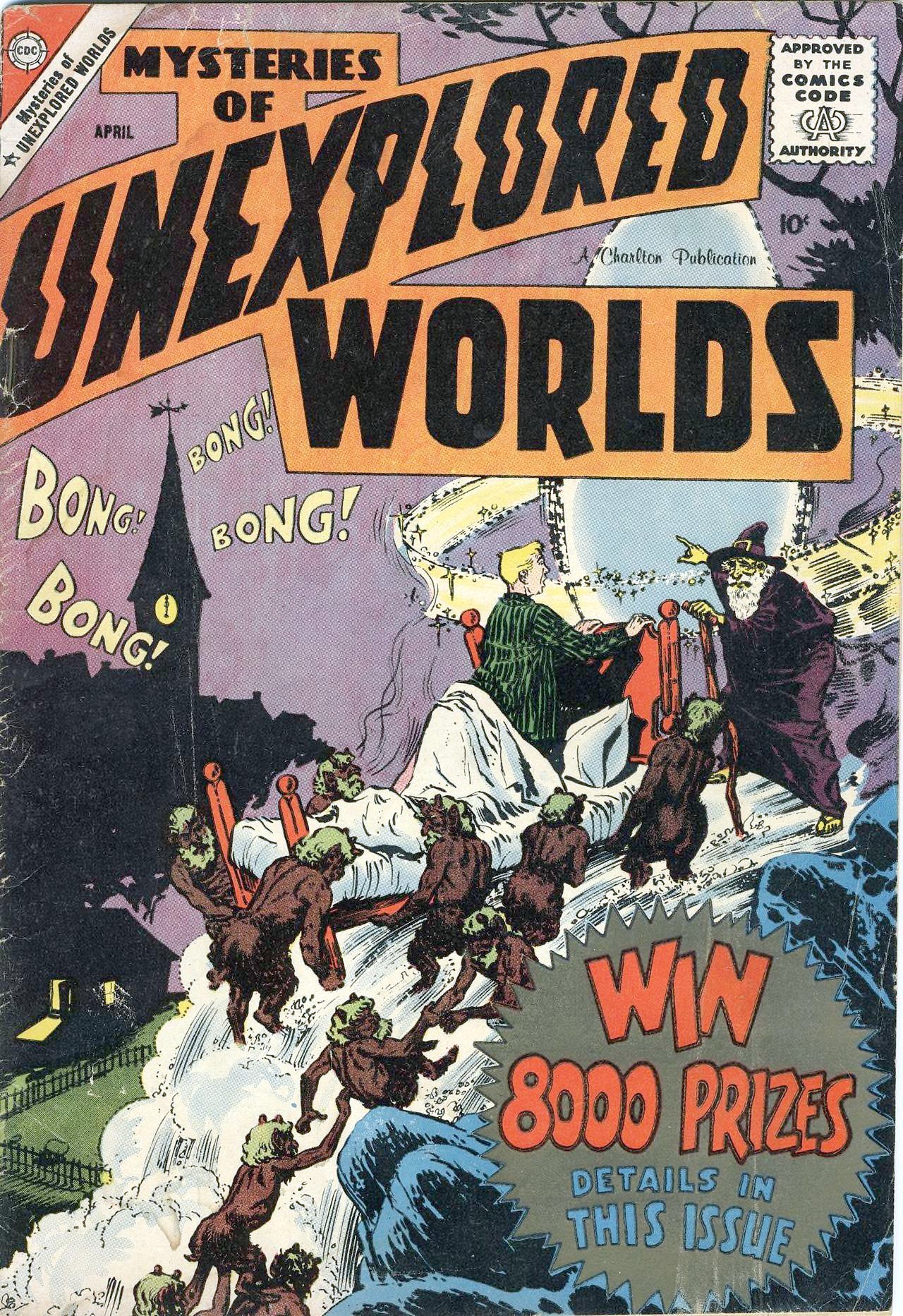 Mysteries of Unexplored Worlds #12 cover