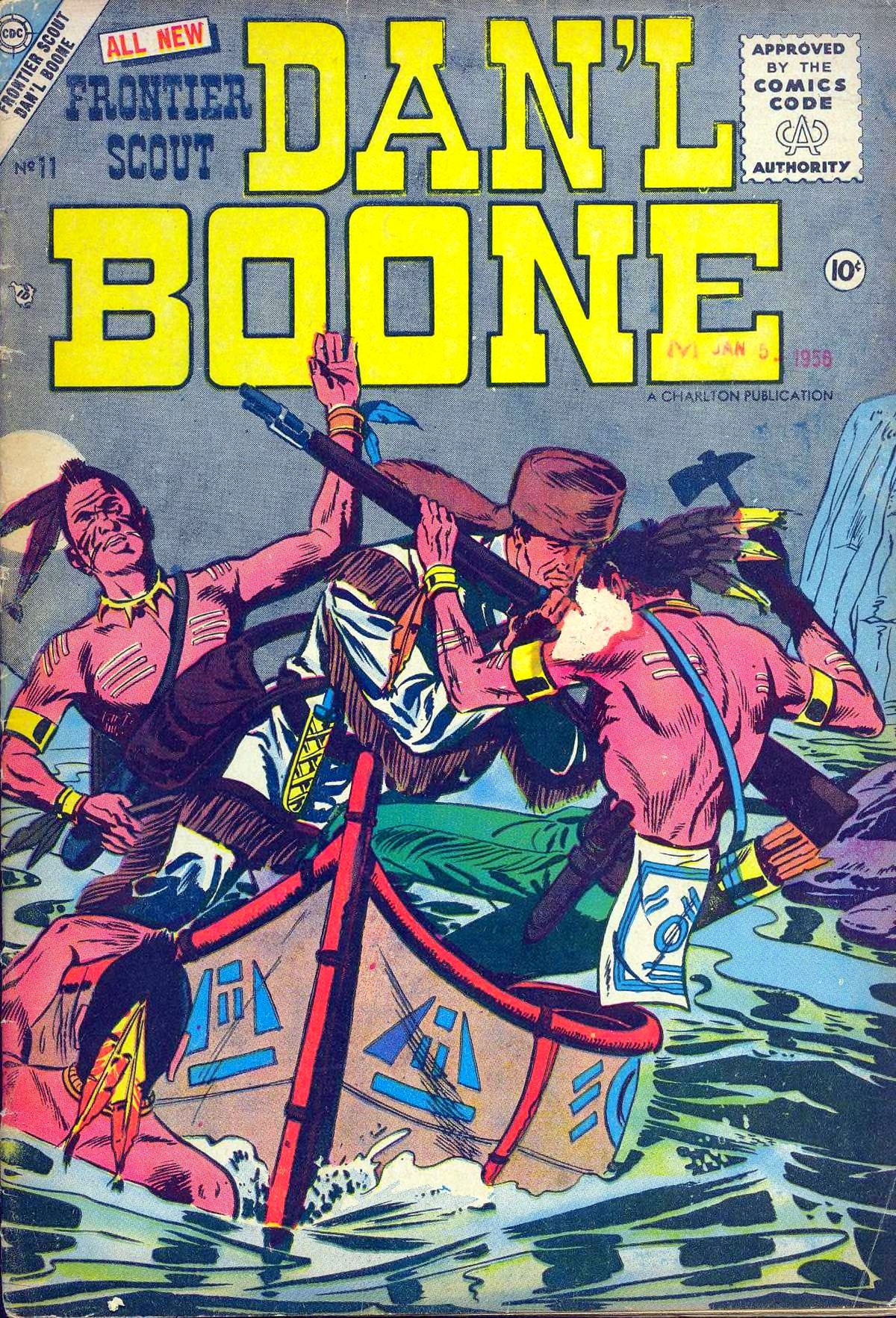 Frontier Scout, Dan'l Boone #11 cover