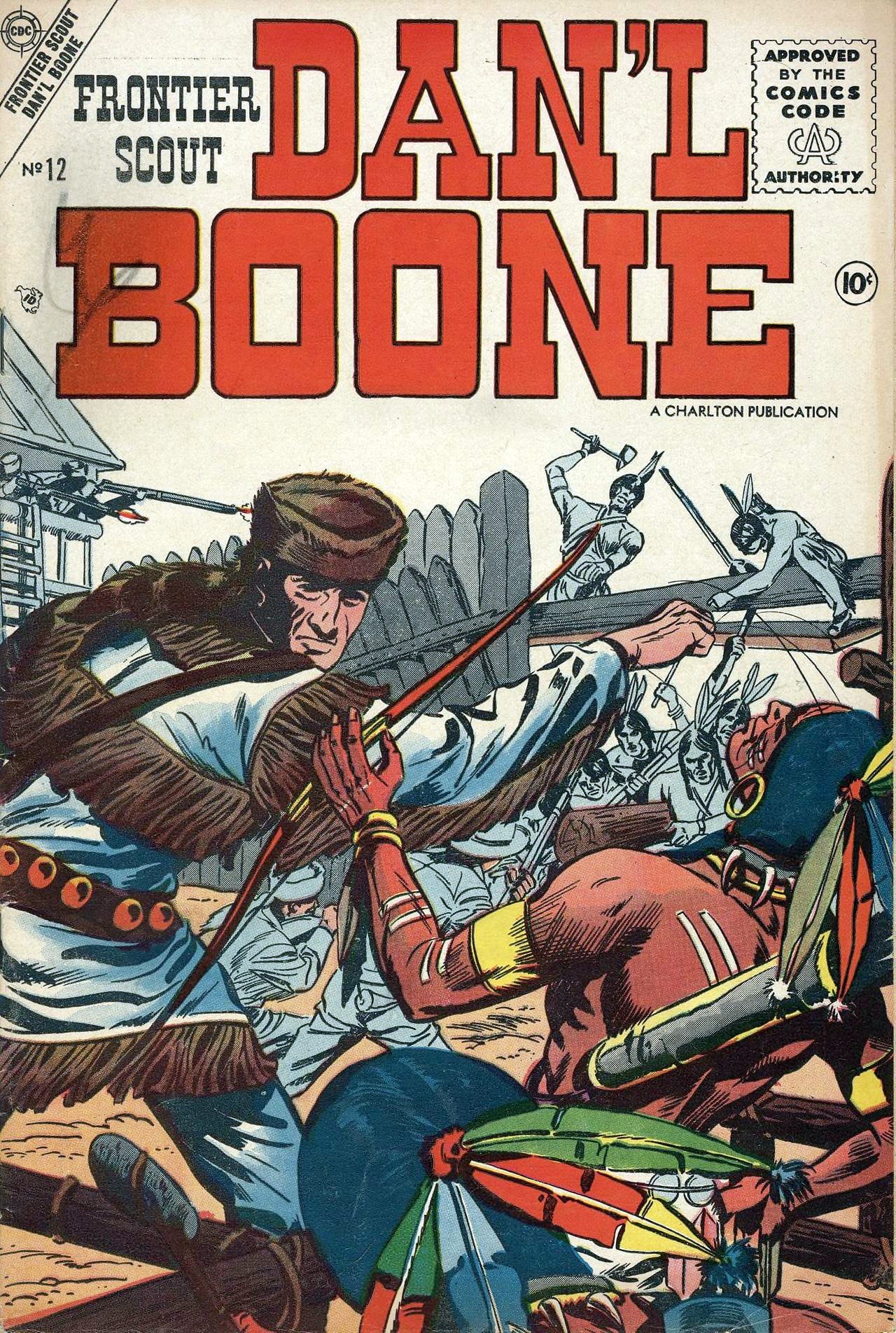 Frontier Scout, Dan'l Boone #12 cover