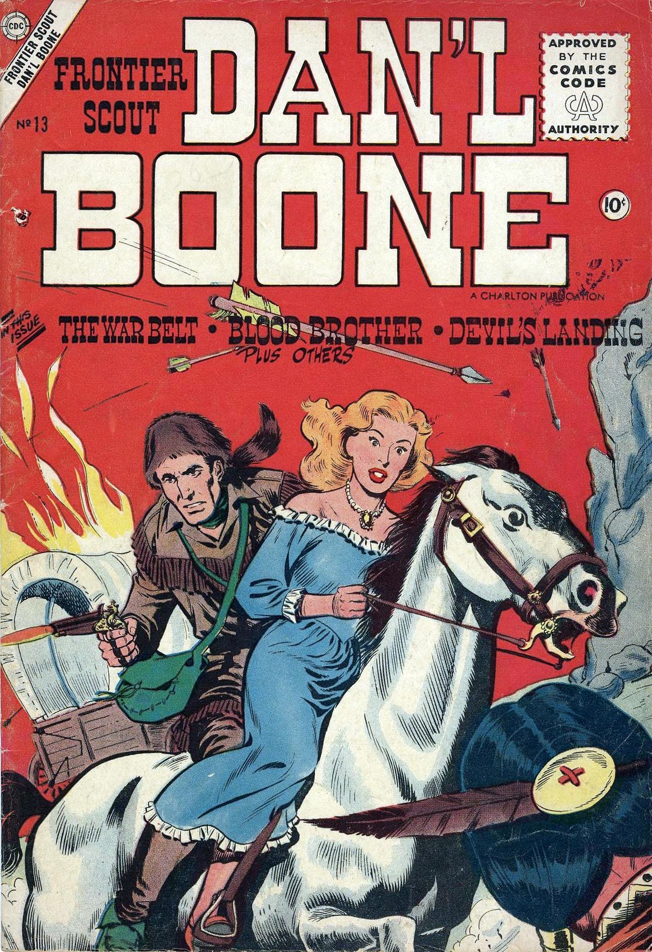 Frontier Scout, Dan'l Boone #13 cover