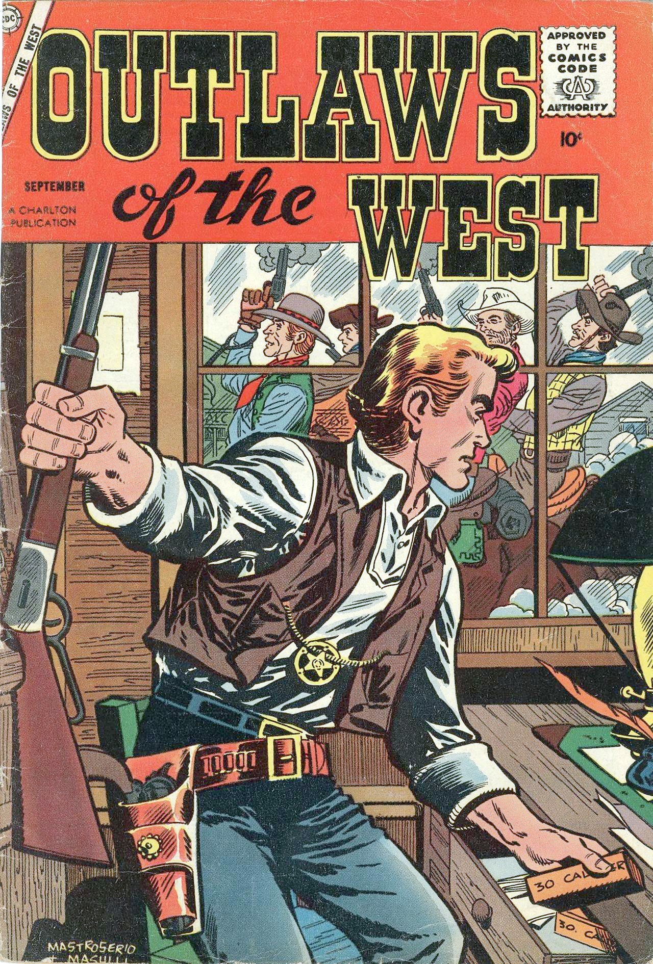 Outlaws of the West #16 cover