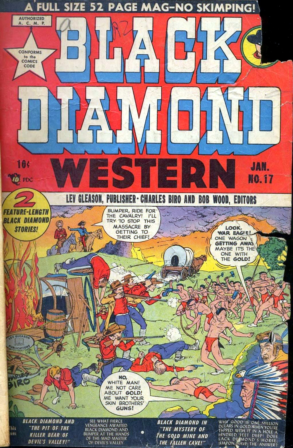 Black Diamond Western #17 cover