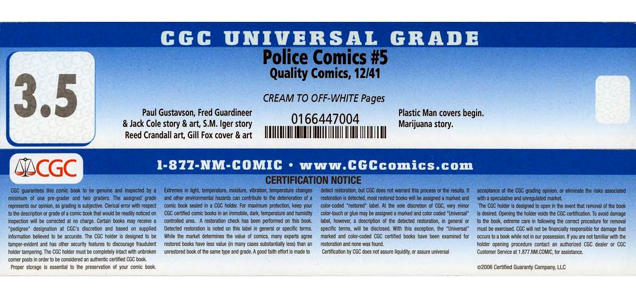 Police Comics #5