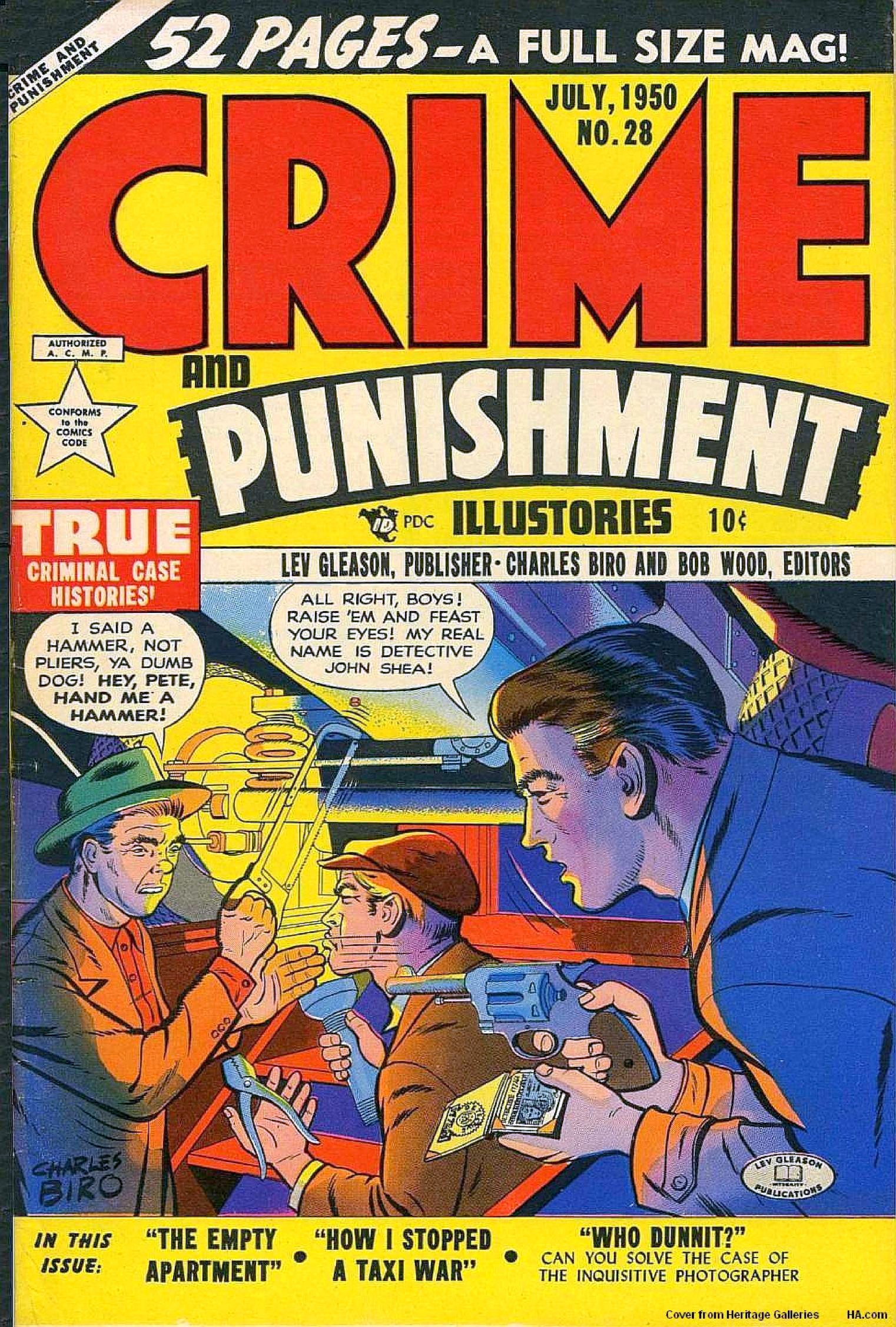 Crime and Punishment #28 cover