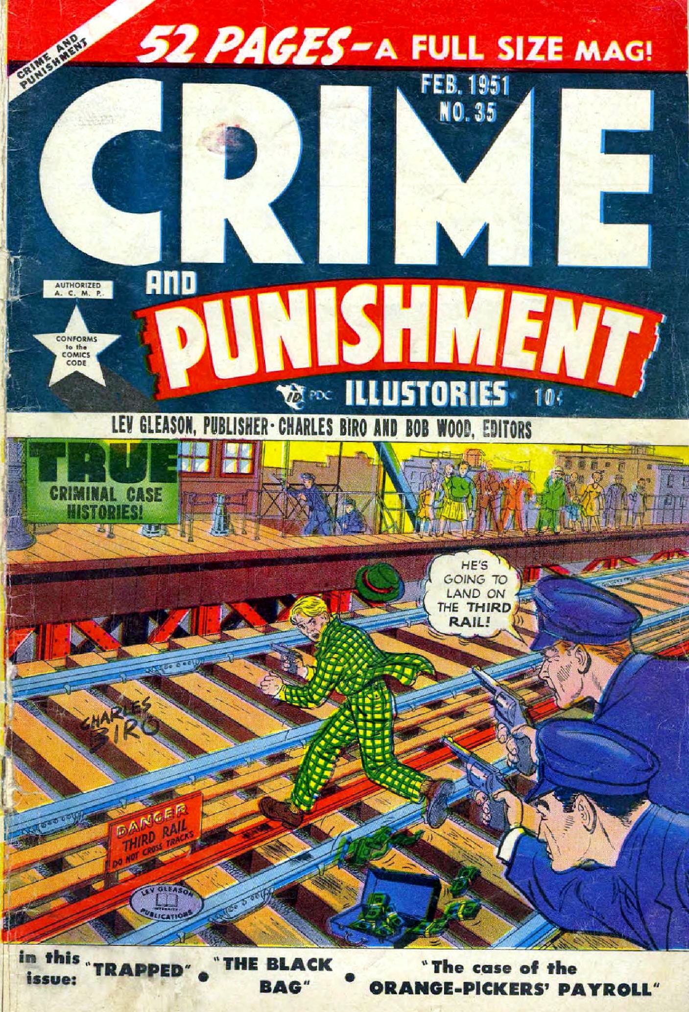 Crime and Punishment #35 cover